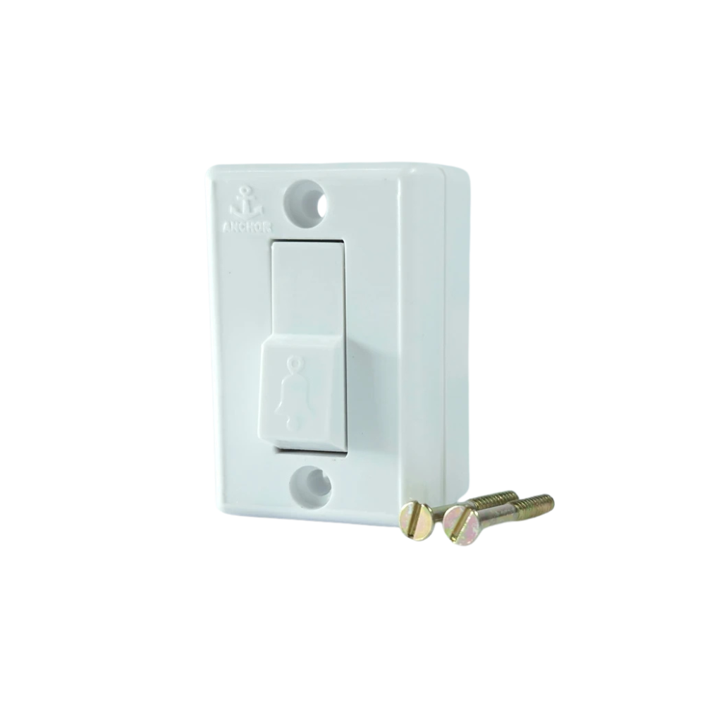 Anchor Penta 6A Bell Push Switch Surface