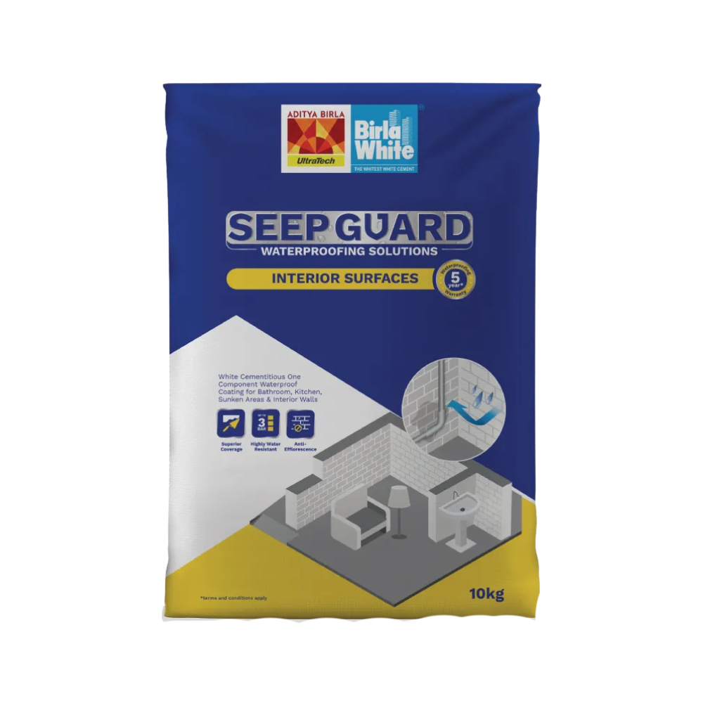 Birla White Seep Guard, Interior Surfaces
