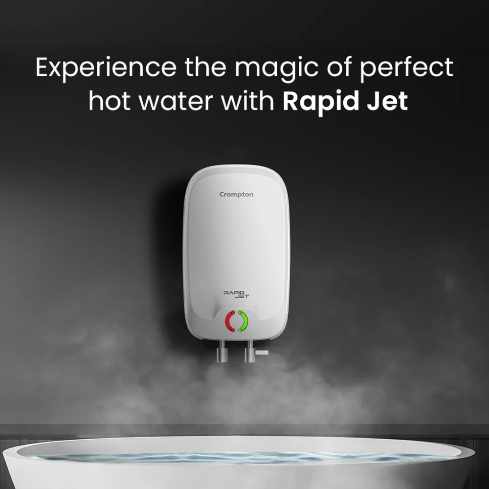 Crompton AIWH Rapid Jet Geyser, 3 Litre
