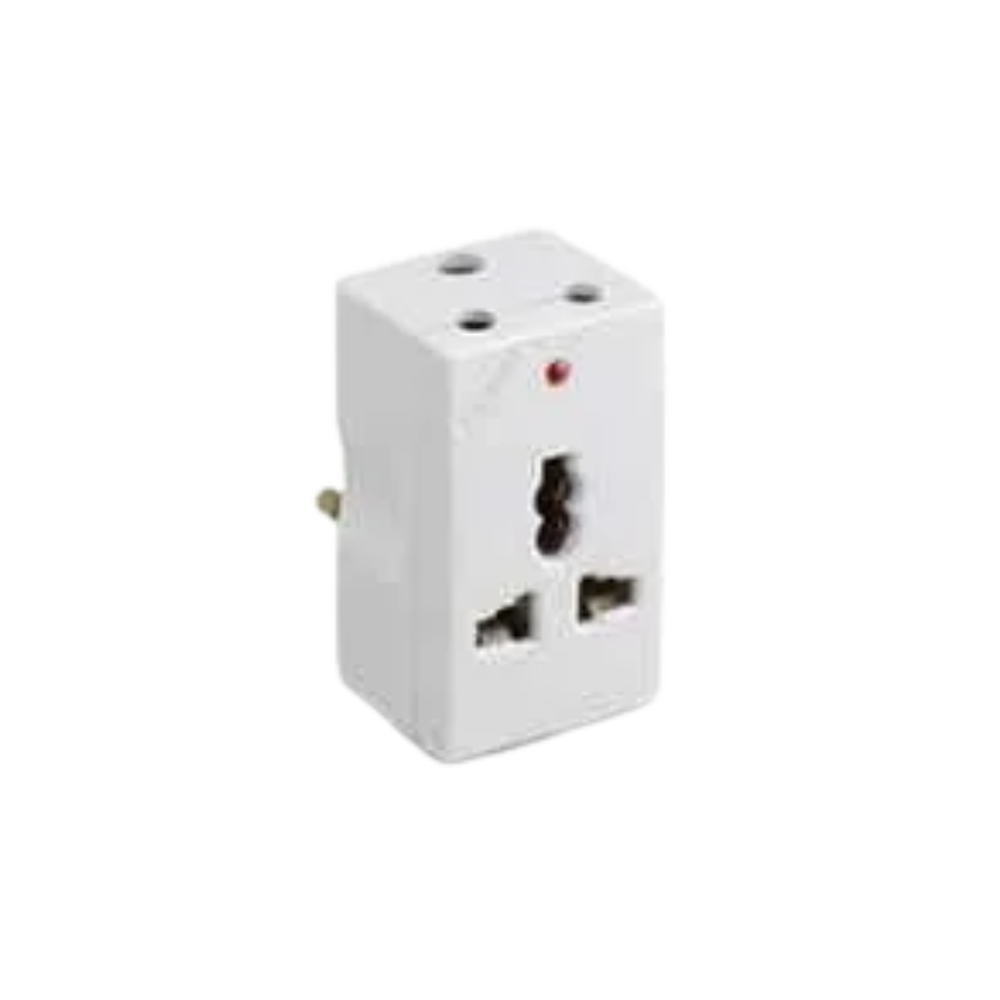 Cona Gold 6A. 3 Pin Multi Plug