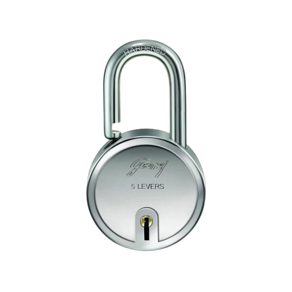 Godrej Round Padlock 5 Levers (3 Keys)