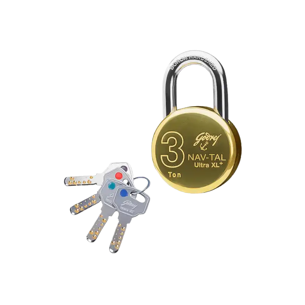 Godrej Navtal Ultra XL Lock with 4 Keys