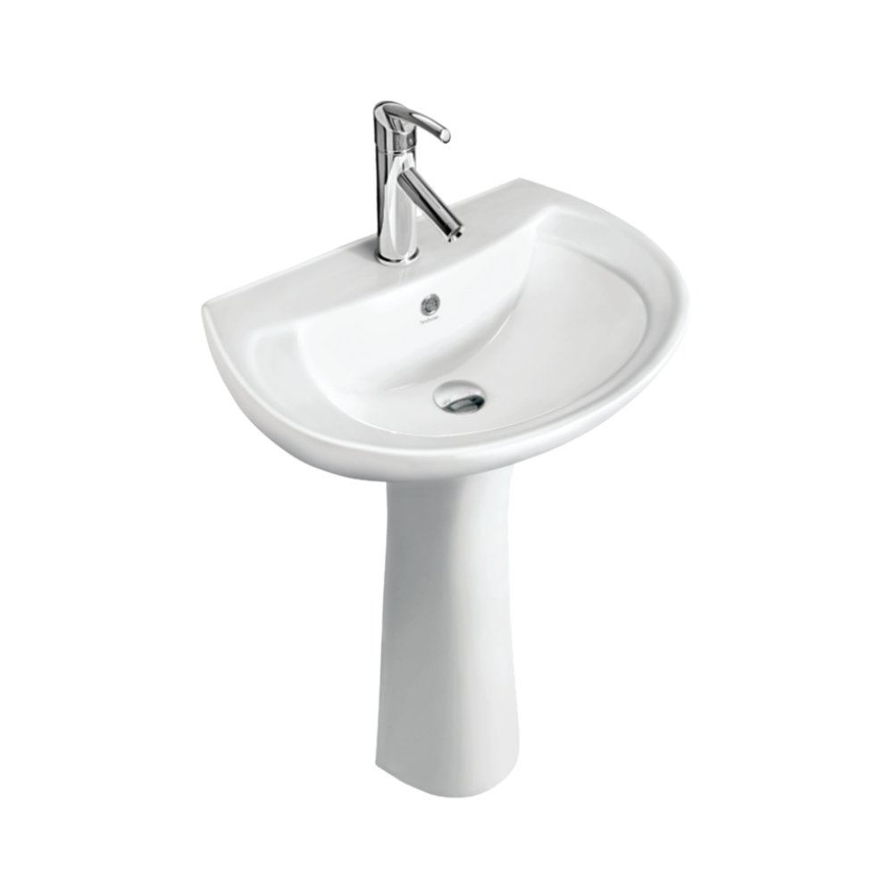 Hindware Basin With Full Pedestal, Tango