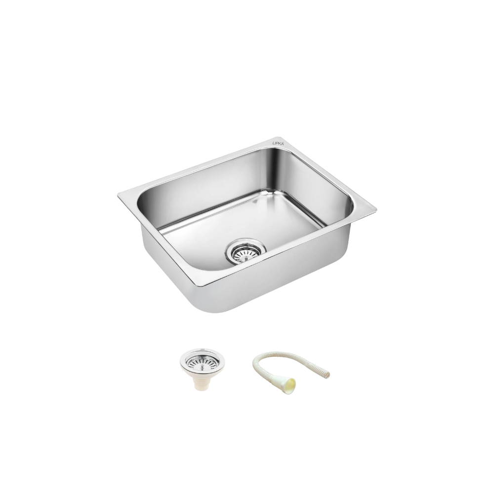 Lipka Square Single Bowl Kitchen Sink