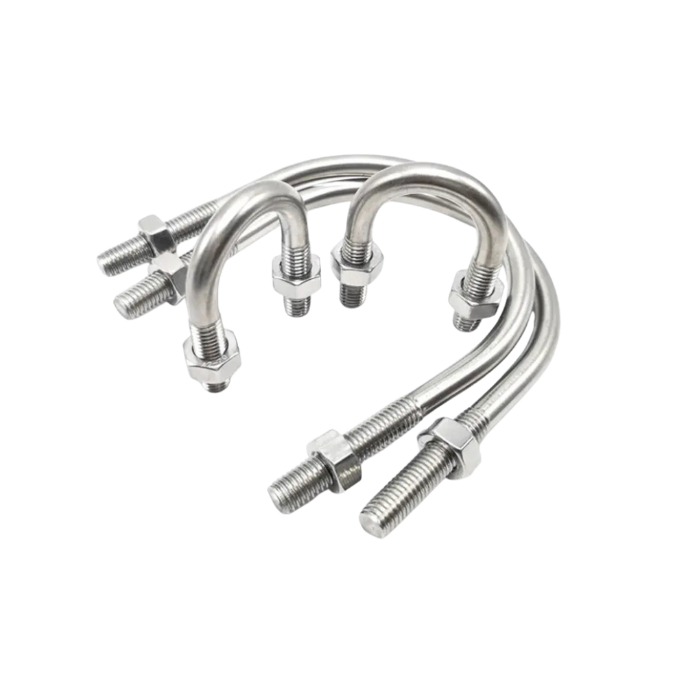 U Clamps With Bolts & Washers