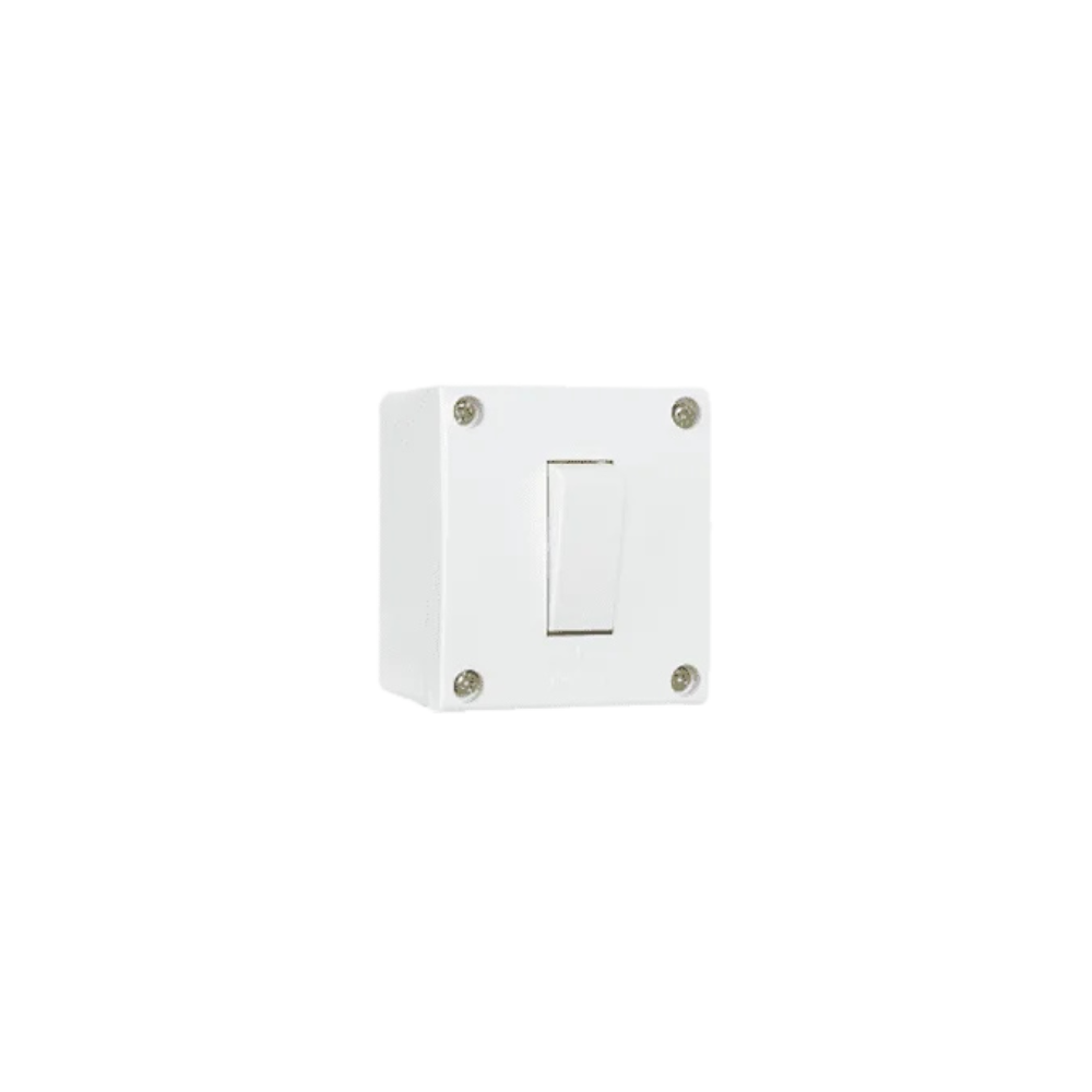 Anchor Penta 6A 1 Way Surface Switch