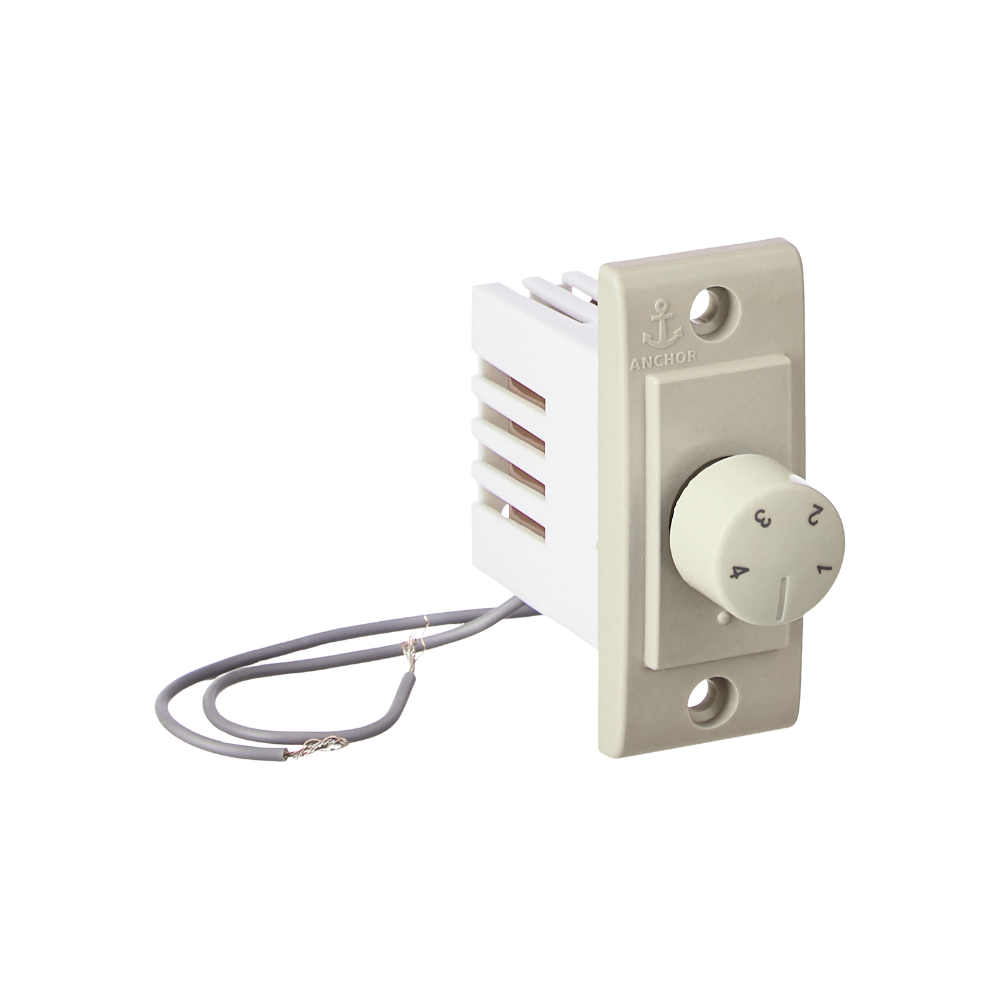 Anchor Penta Non Modular Fan Regulator Eme Mini 120/28 White
