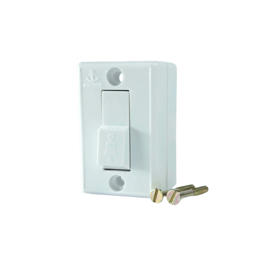 Anchor Penta 6A Bell Push Switch Surface