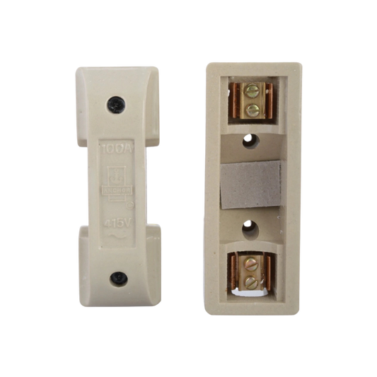 Anchor Penta Non Modular 100A - 415V Porcelain Fuse Unit Pilot