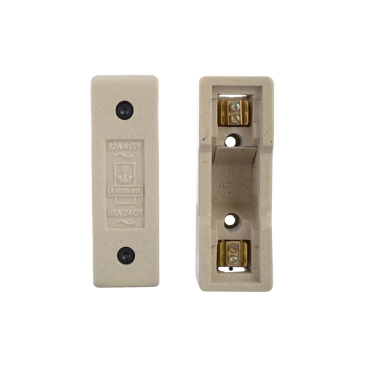 Anchor Penta Non Modular 32A - 415V Porcelain Fuse Unit Pilot(63A - 240V)