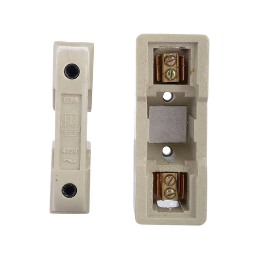 Anchor Penta Non Modular 63A - 415V Porcelain Fuse Unit Pilot