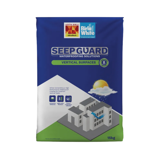 Birla White Seep Guard, Vertical Surfaces