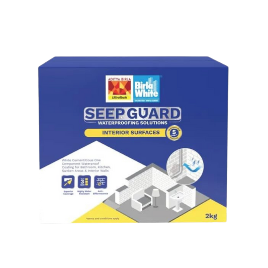 Birla White Seep Guard, Interior Surfaces