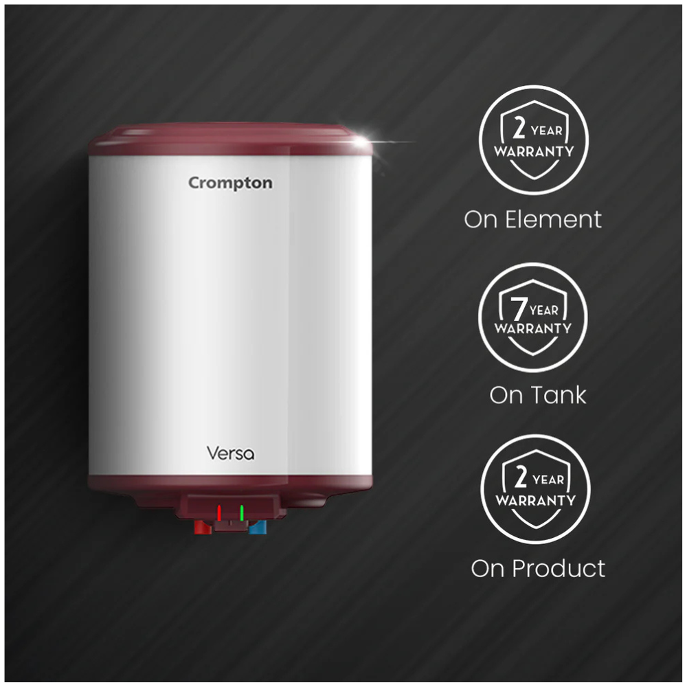 Crompton Versa SWH Geyser, 15 Litre