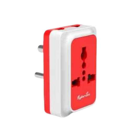 Cona Hugo 6A./10A 3 Pin Multi Plug Adaptor