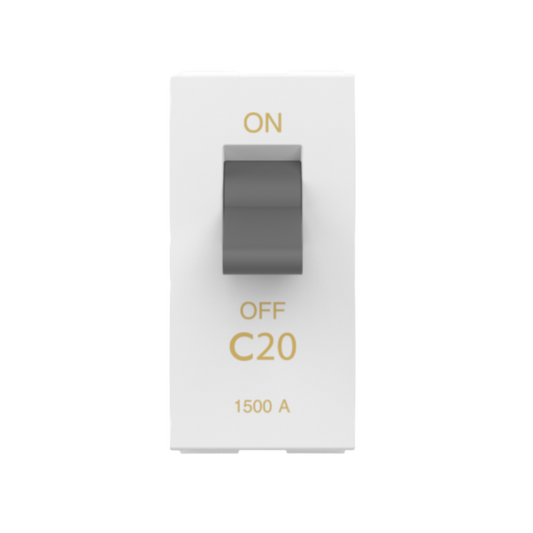 GM C20 Single Pole 240-50Hz MCB 1 Module