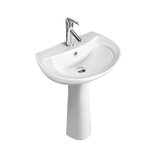 Hindware Basin With Full Pedestal, Tango