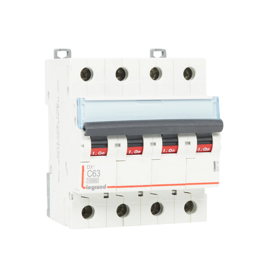Legrand Dx3 Four Pole C63A AC MCB