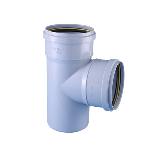 Sudhakar SWR PVC Single Tee