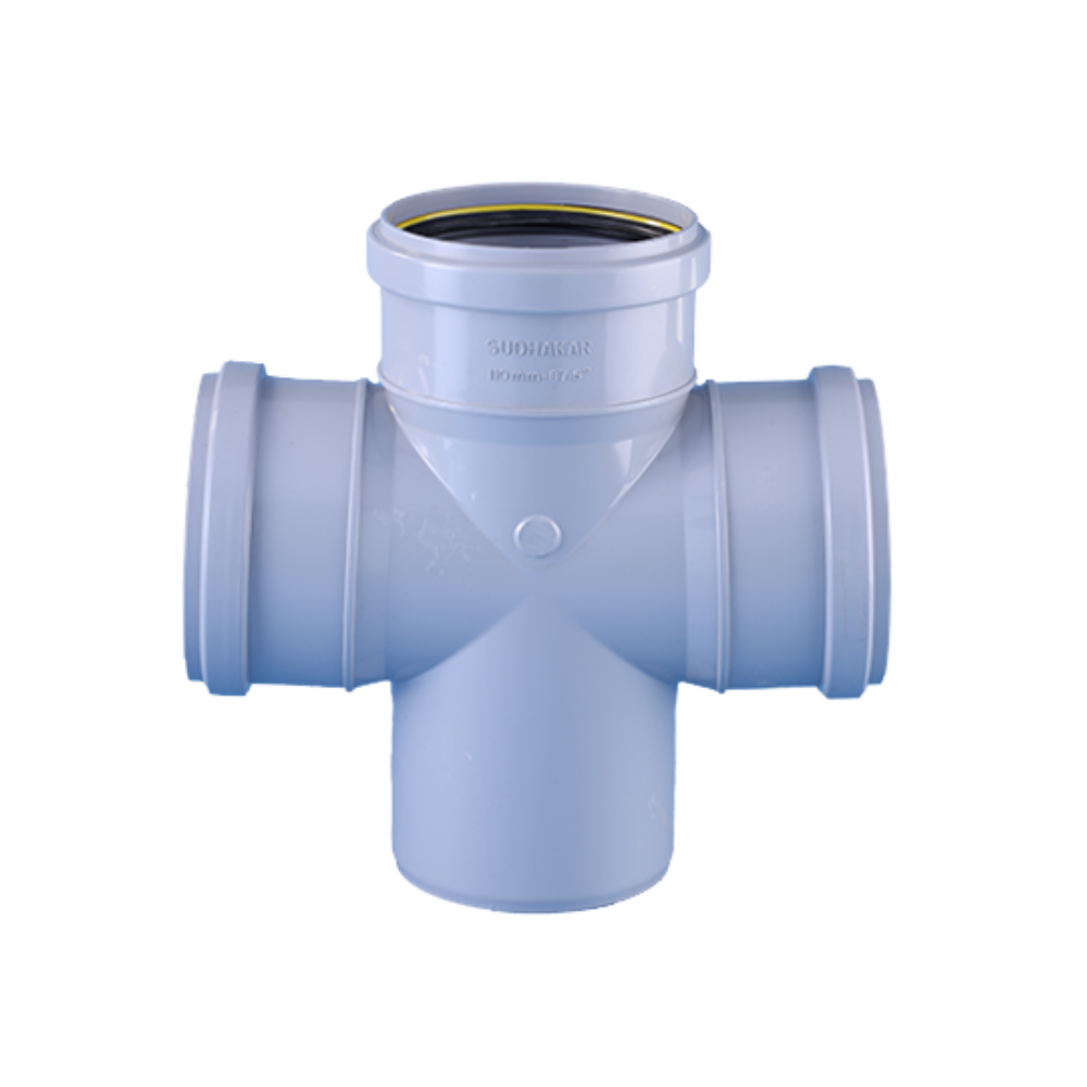 Sudhakar SWR PVC Double Tee