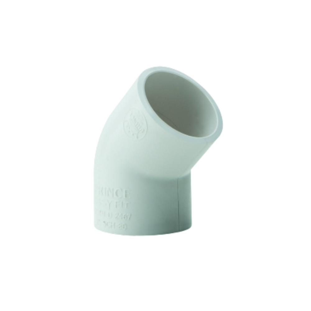 Prince UPVC 45° Bend