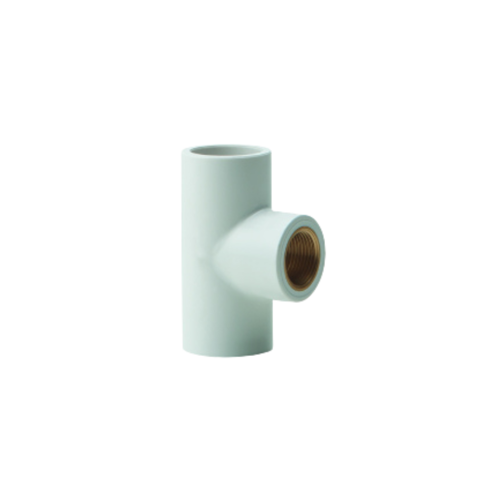Prince UPVC Brass Tee