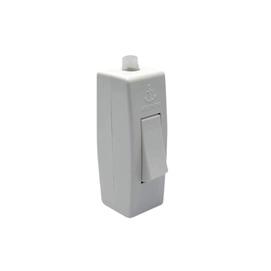 Anchor Penta 6A 1 Way Bed Switch With Cord