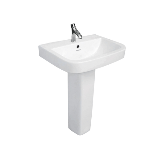 Hindware Basin with Full Pedestal, Neo Largo